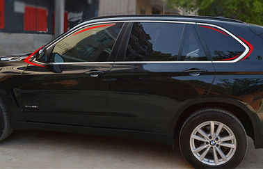 China Acessórios de automóveis BMW Moldura de janelas inteiras de aço inoxidável para X5 2014 2015 fornecedor