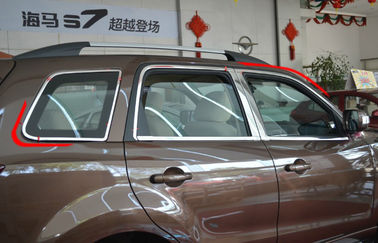 China Trim de porta e janela de carro de aço inoxidável Haima S7 2013 2015 Moldura de janela lateral fornecedor