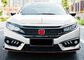 Peças sobressalentes de automóveis modificadas pretas Honda New Civic 2016 2018 Grelha frontal de automóveis fornecedor