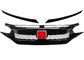 Grelha dianteira ABS Type-R Auto durável para Honda Civic 2016 2018 fornecedor