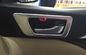 Peças de acabamento de interiores de automóveis Chrome, Quadro de interruptor de porta para Highlander Kluger 2014 2015 fornecedor