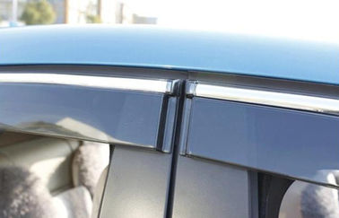 China Deflectores de vento para Chery Tiggo 2012 Visores de janela de carro com faixa de corte fornecedor