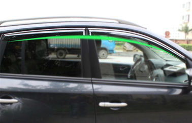 China Defletores de vento para Renault Koleos 2009 Escudos de janela de carro com faixa de guarnição fornecedor